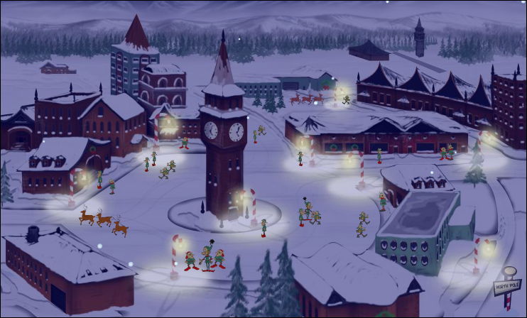 elves north pole